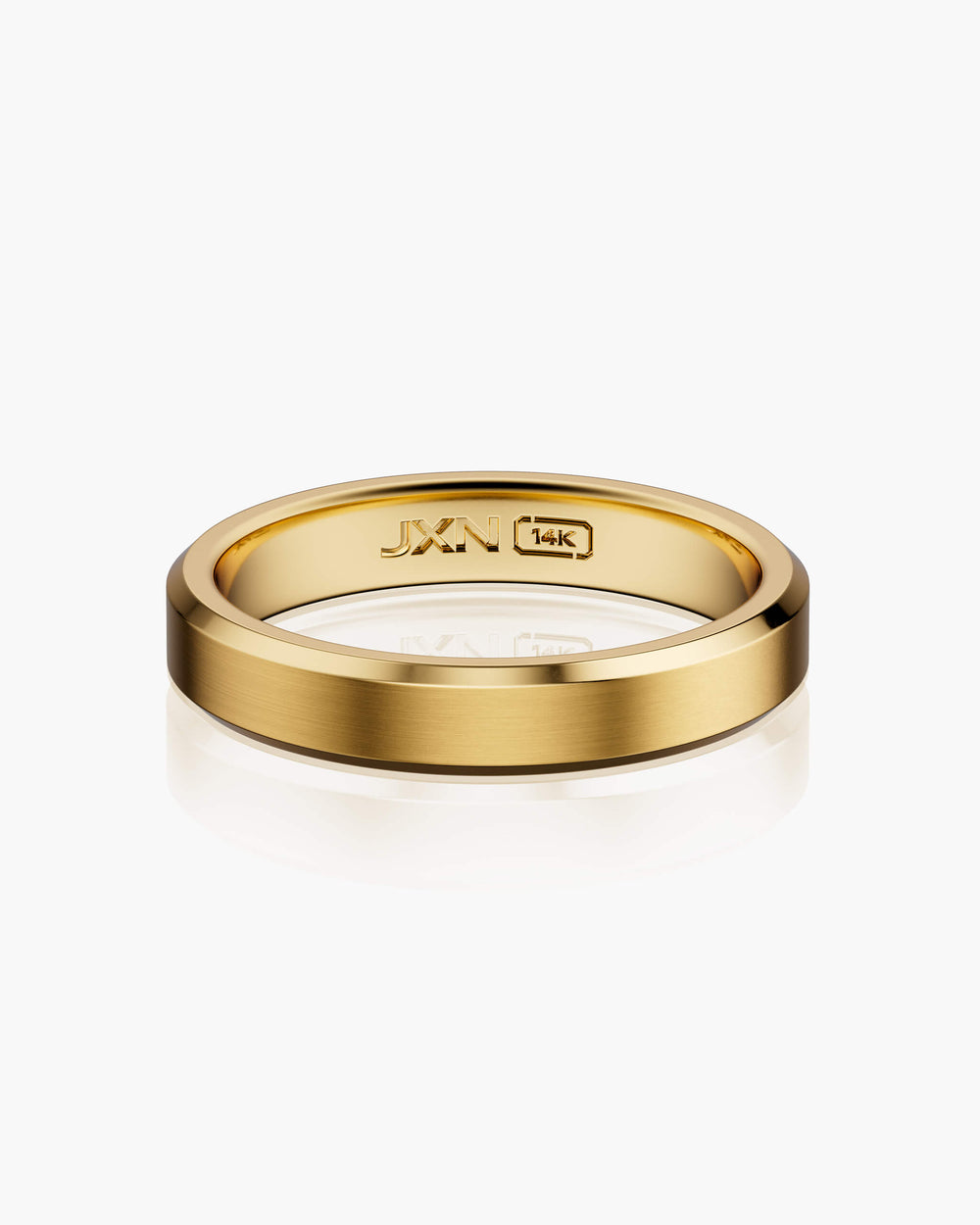 Beveled_Edge_Band_4mm_SolidGold_Front_Shopify_Tall