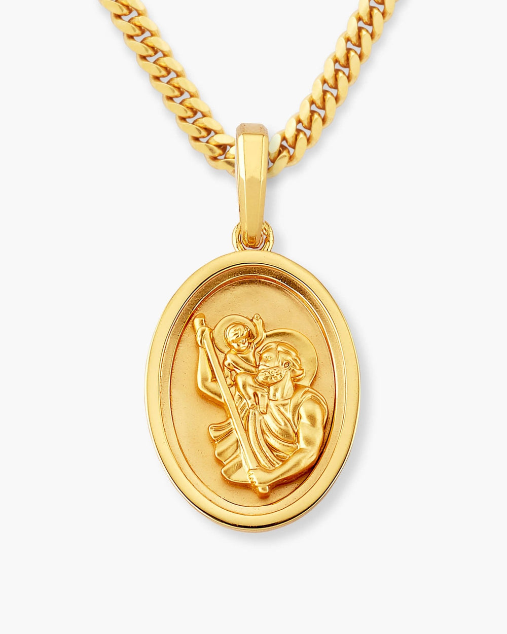 St_Christopher_Pendant_Gold_View1_Cuban_Shopify_Tall